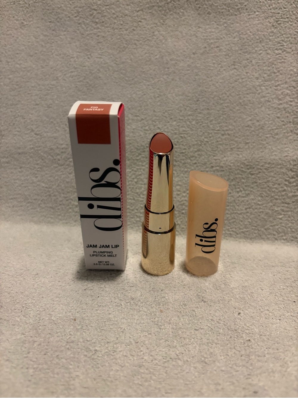 dibs Jam Jam Lip Plumping Lipstick Melt - Neutral Peachy Nude